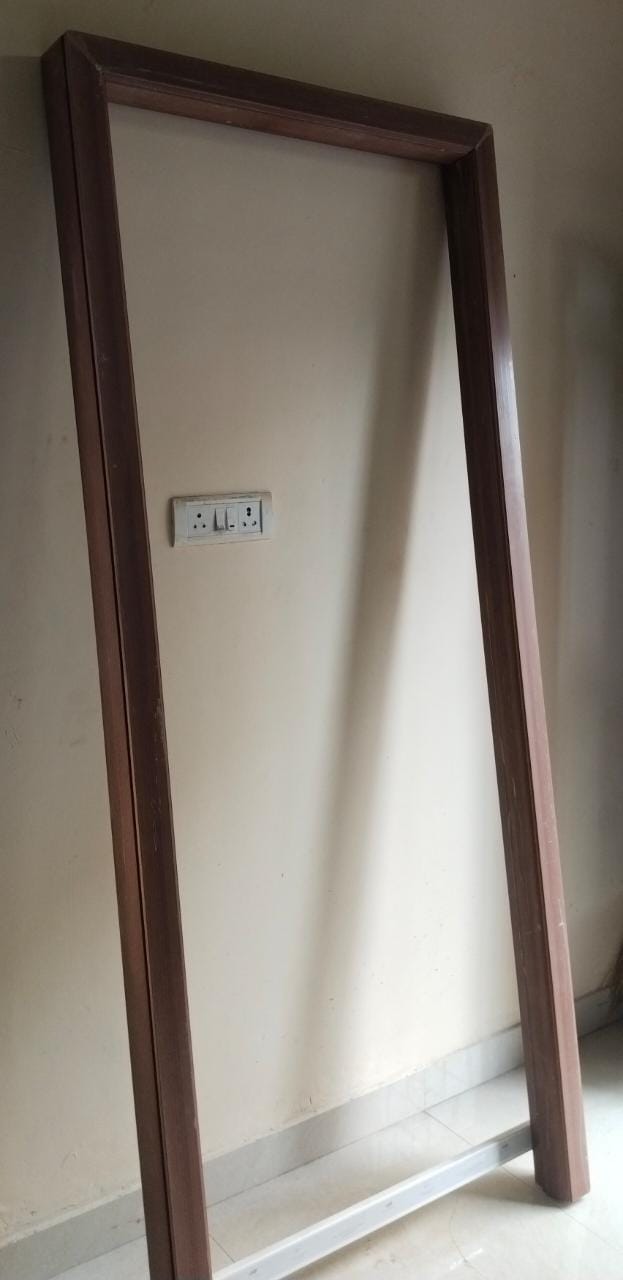 WPC Bathroom Door Frame 42 Series | Waterproof