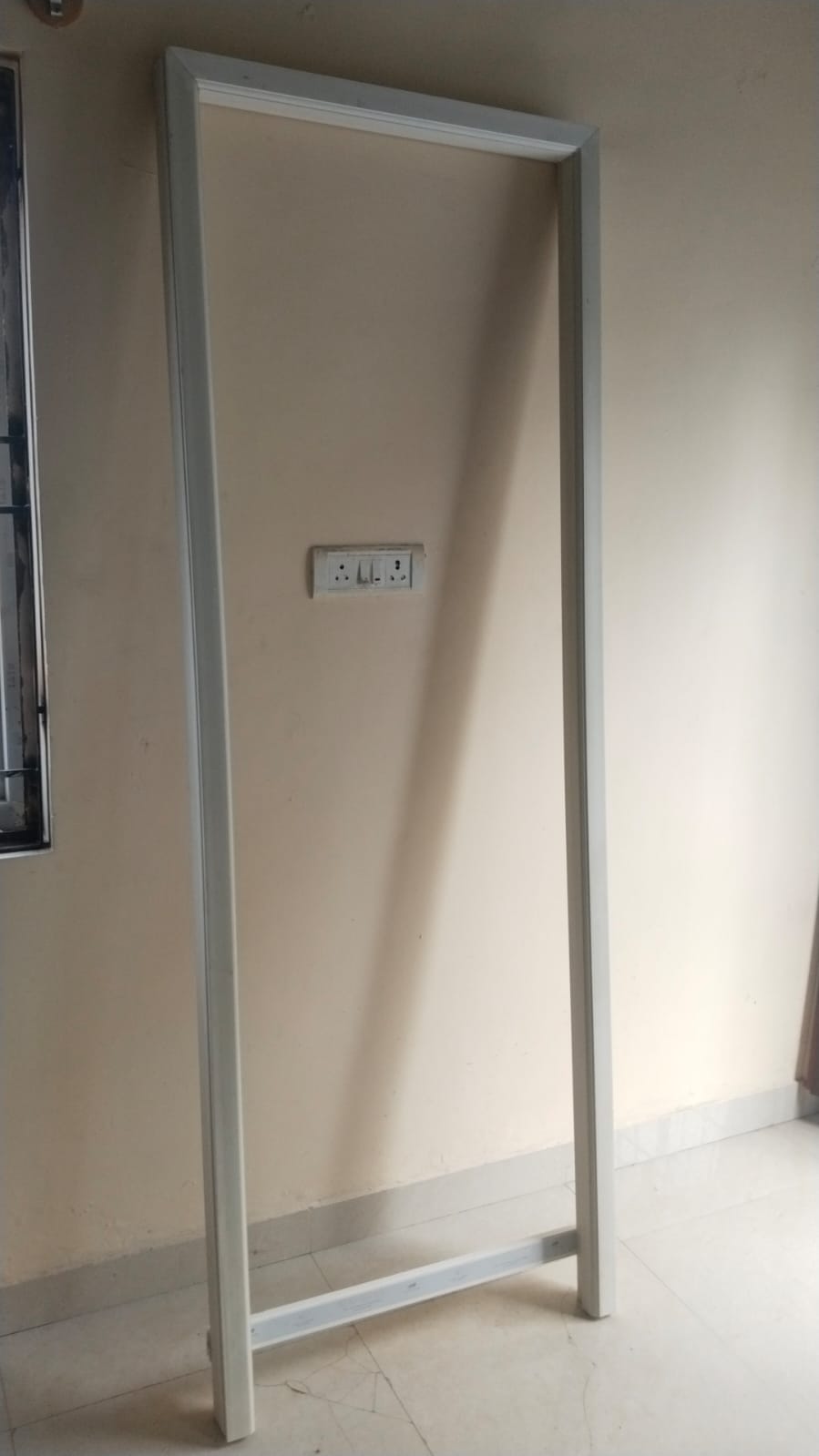 WPC Bathroom Door Frame 32 Series | Ivory Finish